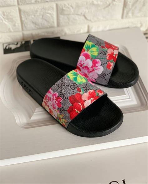 gucci slides dhgate|gucci floral slides women.